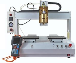 Buy cheap XHL-D331pur three Axis glue dispenser machine 3axis pur heating glue dispensing machine product