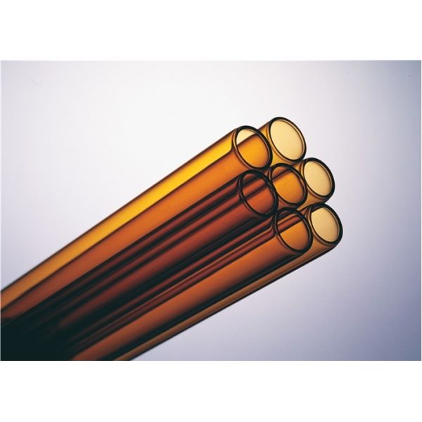 Low Borosilicate Glass Tubing Type I Water Resistance Clear /Amber Color