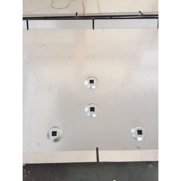 Stainless Steel Turret Punching Service Polishing For Metal Construction