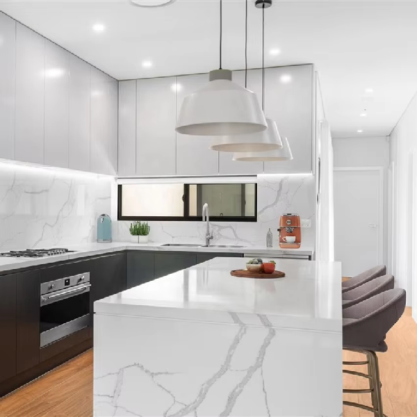 1M - 1.75M Brown Anti Scratch Marble Acp Wall Panel Decoration Aluminium Composite Panel