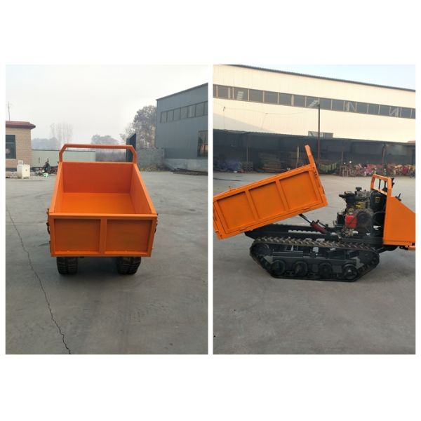 Crawler Dumper Track Transporter For Garden And Orchard Transportation