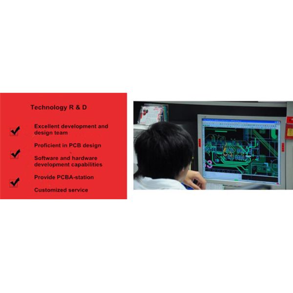 Hdi Type Reflow Soldering Through Hole Pcb Assembly For Telecom