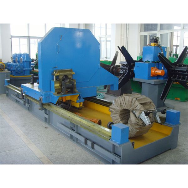 50m/min High Frequency Welded Tube Mill With Double Head Decoiler