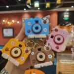 Capybara Projection Camera Cute Car Keychain Multi Functional​​ Custom Car