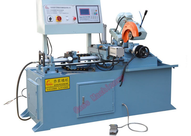 China Vertical 55mm 80mm CNC Pipe Cutting Machine on sale
