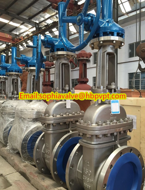 ASME B16.34 CF8M stainless steel gate valve