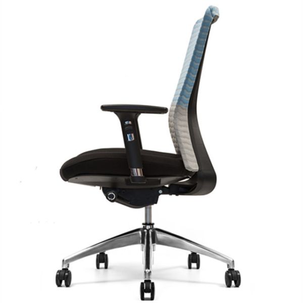 45KG/M3 Height Adjustable Office Chair With Nylon Footrest