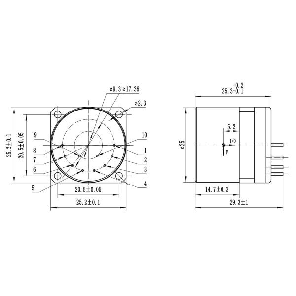 Military Grade High Precision Quartz Flexible Accelerometer For Aerospace And Inertial Measurement Units