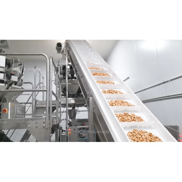 Stand Up Pouch Vertical Weighing Packing Machine 2.5kg Peanut Cashew Nuts Packaging Machine