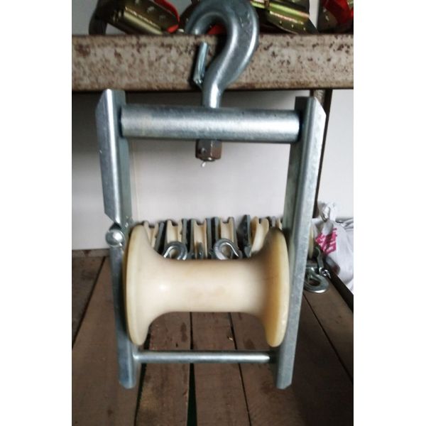 Sky Roller Aerial Transmission Line Stringing Tools Cable Stringing Hanging Roller