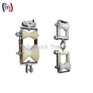 Buy cheap Exchanging Overhead Grounding Wire Opgw Stringing Double Sheave Block product