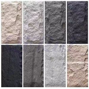 Buy cheap Straight Section 1200X600X30mm/50mm/60mm Polyurethane Artificial PU Stone Wall from wholesalers