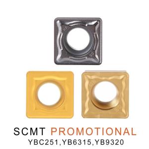 Buy cheap Cnc Turning Tungsten Carbide Lathe Tool Inserts Yellow SCMT120408 product