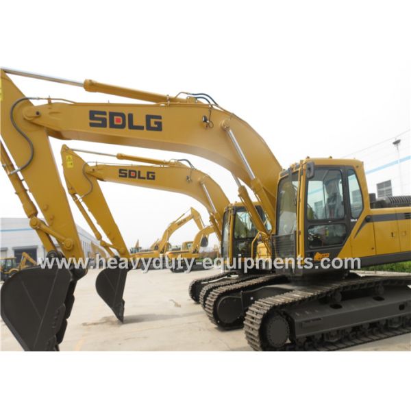 127kw DDE Engine Hydraulic Crawler Excavator 6730 mm Max Digging Depth
