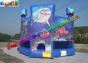 Buy cheap OEM Outside Small Inflatable Commercial Bouncy Castles With PVC tarpaulin product