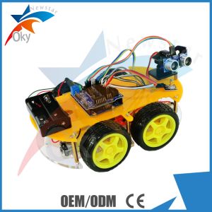 4WD DIY Bluetooth Multi Function Smart Intelligent Robot Tracking Obstacle