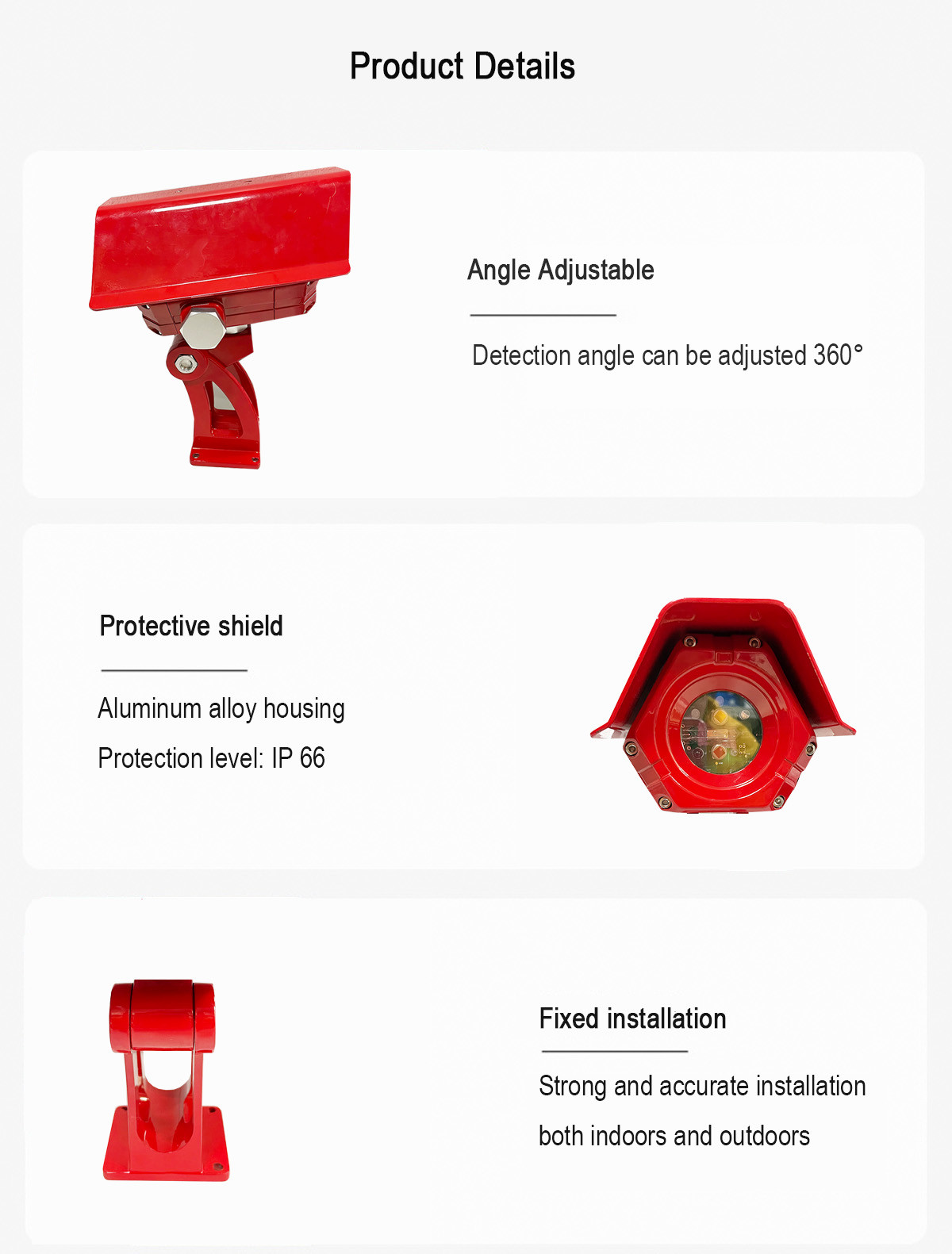 MIC200-UV / IR2 Open Path Gas Detection 3 Wavelength Point Type
