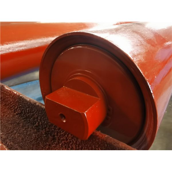 Ceramic Surface 500mm Conveyor Drum Roller For Belt Conveyor