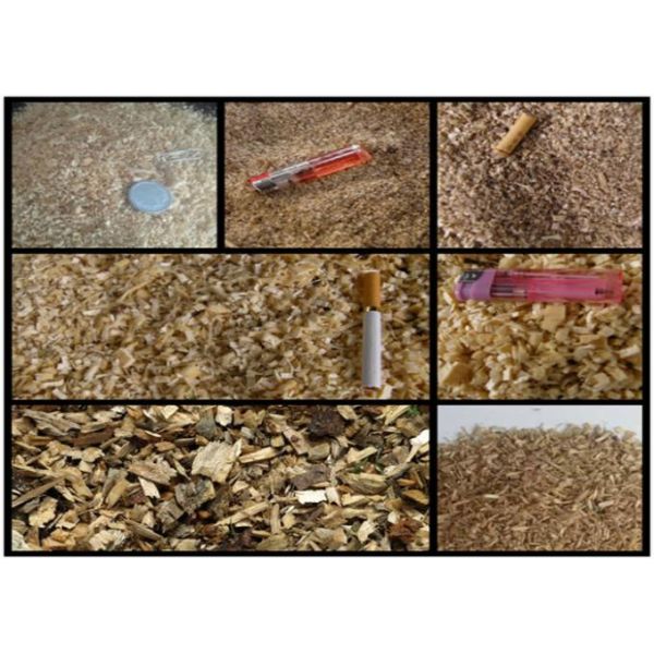 PLC Controller 60.5kw 380v Wood Sawdust Machine 7*1.2*1.8m