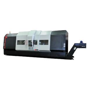 China HTC63n Fanuc Slant Bed CNC Metal Turning Center Heavy Duty Horizontal CNC Lathe Machine on sale