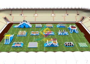 All In One Obstacle Course Bouncy Castle For 4-14 Years Kids , Bounce Obstacle Course