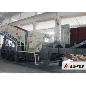 Buy cheap Small Impact Crusher Mobile Crushing Plant , Transport Width 3000m product