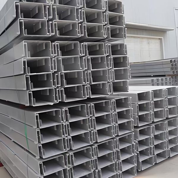 3m Length 50mm Width Silver Slotted Trough Type Cable Tray For Cable Management And Organization