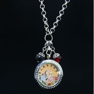 Buy cheap Factory Direct Glass Round Floating Charm Lockets LPG113 product