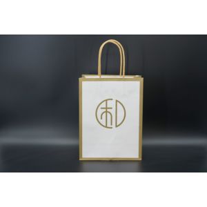 Buy cheap ODM Recycled Paper Shopping Bags Personalized Bulk Kraft Bags With Handles product