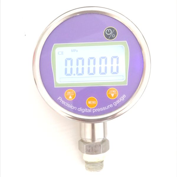 SS304 100mm USB Digital Pressure Gauge With Data Logger