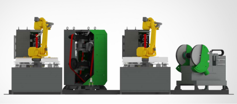 Integrated Robots Finishing Automation Solution Surface Polishing Deburring In Auto Parts Medical N General Industries