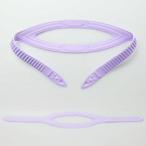 Buy cheap Purple Black Neoprene Snorkel Mask Strap Adjustable Length product