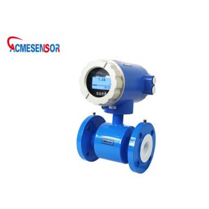 Buy cheap 4-20ma Output Liquid Digital Electromagnetic Flow Meter Battery powered product