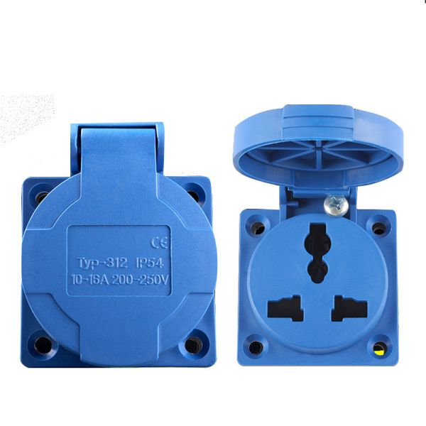 Outdoor Power Outlet Socket Plastic Switch Distribution Box Waterproof