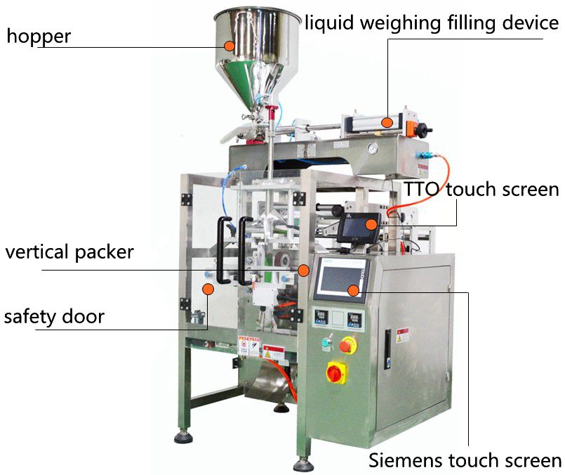 UMEOPACK China Competitive Advantage Factory cooking oil sachet tomato paste filling and sealing packing machine