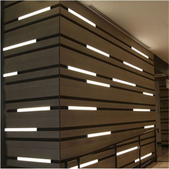 Cold White Recessed Linear Led Ceiling Lights Office 36W SMD3030 Ra 80