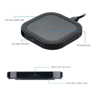 Buy cheap New mini factory wholesale qi wireless charger,wireless mobile charger 10w QI fast charge wireless charger product