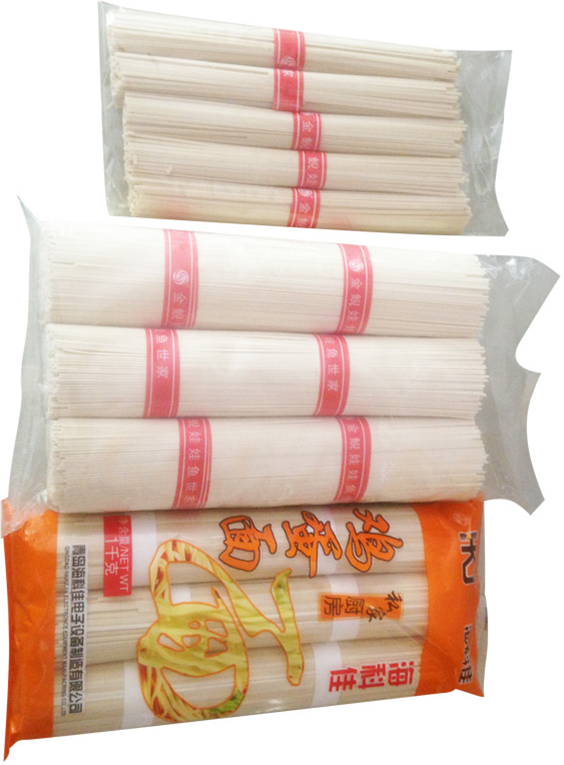 Semi Automatic Noodles Packing Machine With Three Servo Motor Control