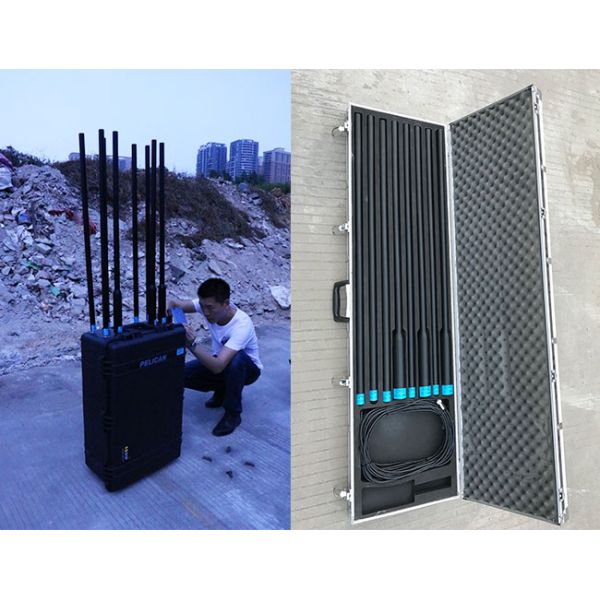 Mobile Phone Convoy Bomb Jammers High Integration 1000W Power PHS / 3G / 4G AC 220V