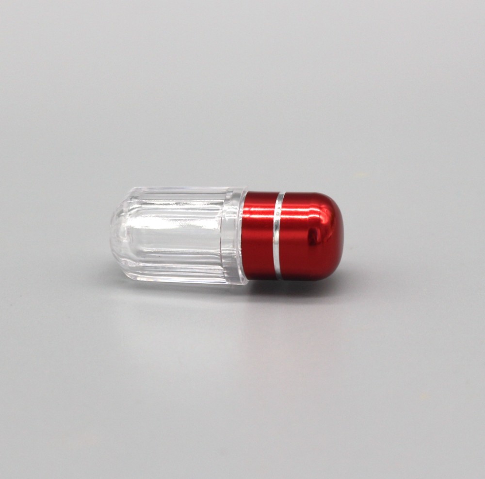 Golden 5g Empty Plastic Pill Capsules ISO9001 Blister Cover