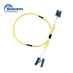 Buy cheap MM62.5/125 OM1 Fiber Optic Cable Patch Cord LC To LC Simplex Single Mode product