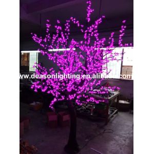 LED artificial cherry blossom tree lights
