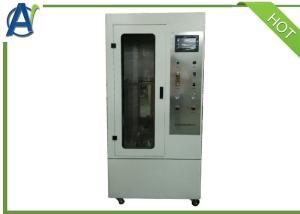 Buy cheap Automatic Vertical Flame Propagation Cable Testing Machine With Fume Hood product