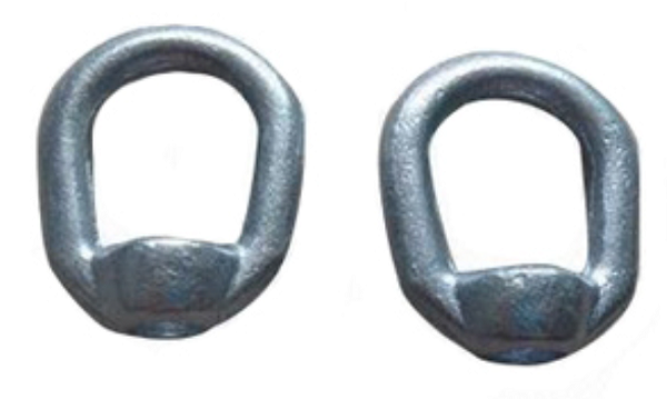 Lifting 520lbs Carbon Steel Eye Bolt Hot Dipped Galvanized Eye Nut G400