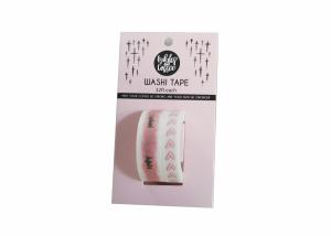Buy cheap Custom Printed Plastic Core Washi Paper Tape product
