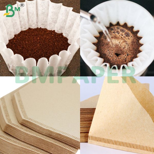 50g Good Filtering Effect Food Grade Coffee Filter Paper Sheets