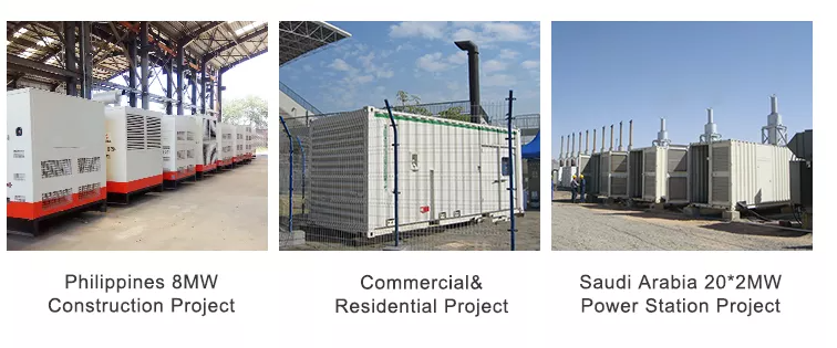 3 Phases 4 Wires Cummins 400kva Generator Low Fuel Consumption Diesel Generator