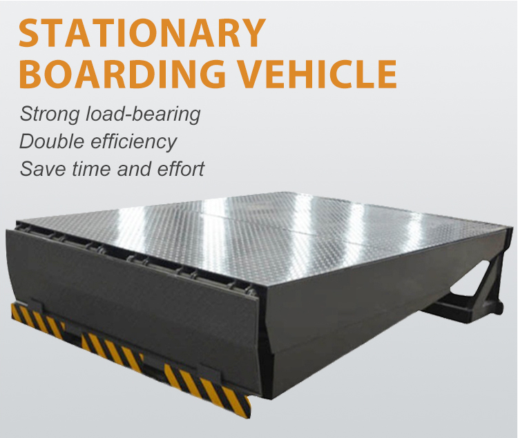 Customizable Powder Coated Loading Dock Leveler with Adjustable Deck Height and Lip Length