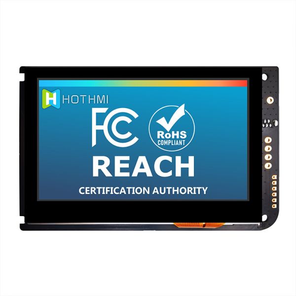 4.3 Inch UART Capacitive Touch Screen TFT LCD 480x272 Display With Lcd Controller Board