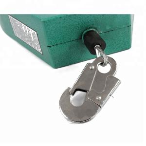Buy cheap 10m Wire Rope Retractable Fall Arrester Block With Body Harness product